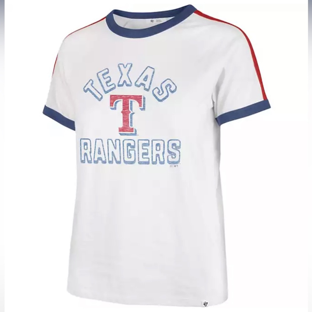 '47 Texas Rangers Women’s Sweet Heat Peyton Graphic T-shirt